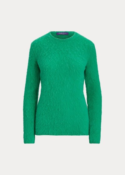 Ralph Lauren Cashmere-Blend Knit Striktrøje Dame Danmark (PZBLO7453)